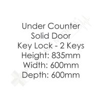 Labcold Pharmacy Fridge | RLDF0519 | 150L | Solid Door - Image 2