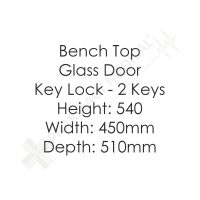 Labcold Pharmacy Fridge | RLDG0119 | 36L | Glass Door - Image 2