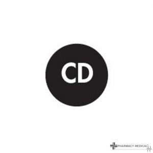 cd prescription alert stickers