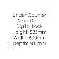 Labcold Pharmacy Fridge | RLDF0519DL | 150L | Solid Door - Image 2