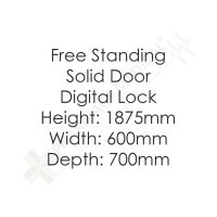 Labcold Pharmacy Fridge | RLDF1519DL | 440L | Solid Door - Image 2