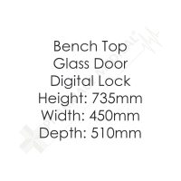 Labcold Pharmacy Fridge | RLDG0219DL | 66L | Glass Door - Image 2