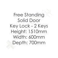 Labcold Pharmacy Fridge | RLDF1019 | 340L | Solid Door - Image 2
