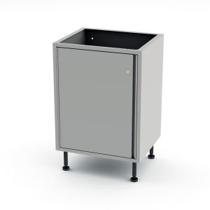 Left Hand Stainless Steel Base Unit