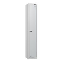 Full Height Single Tier Locker | 1800mmH x 380mmW x 380mmD - Image 16