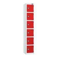Full Height Six Tier Locker | 1800mmH x 450mmW x 450mmD - Image 4