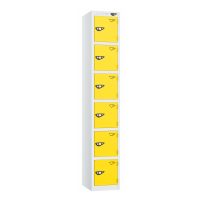 Full Height Six Tier Locker | 1800mmH x 450mmW x 450mmD - Image 2