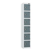 Full Height Six Tier Locker | 1800mmH x 450mmW x 450mmD - Image 7